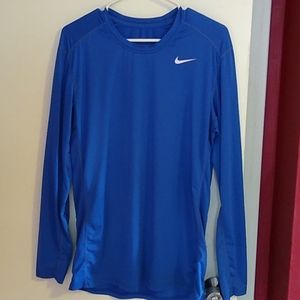 Nike blue dry fit longsleeve